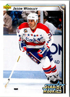 1992 Upper Deck Jason Woolley #422 Rookie