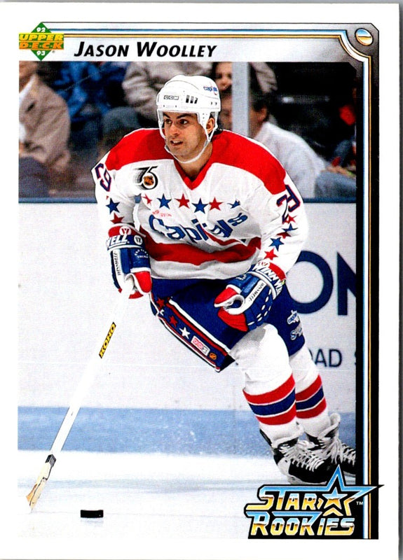 1992 Upper Deck Jason Woolley #422 Rookie