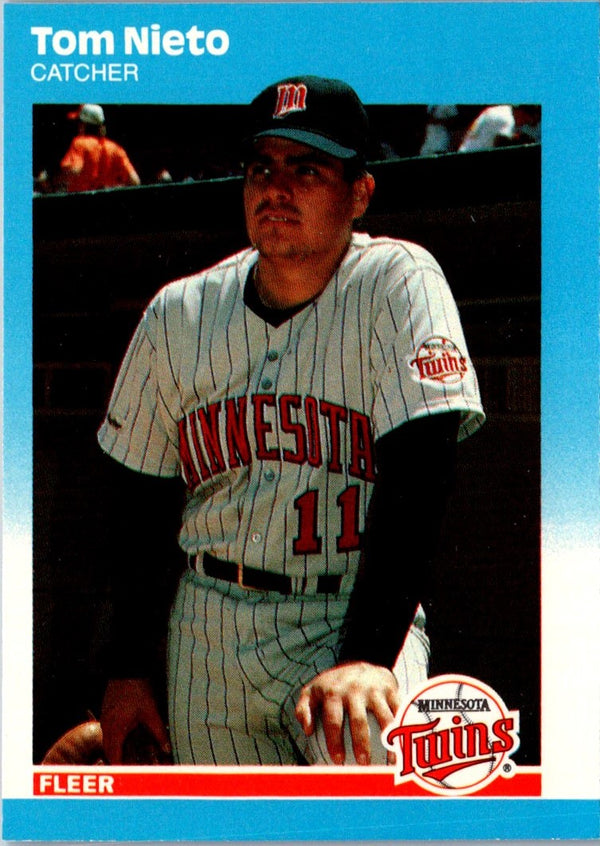 1987 Fleer Update Tom Nieto #U-88