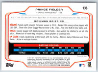 2014 Bowman Prince Fielder #136