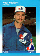 1987 Fleer Update Glossy Neal Heaton