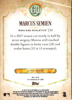 2018 Topps Gypsy Queen Marcus Semien #216