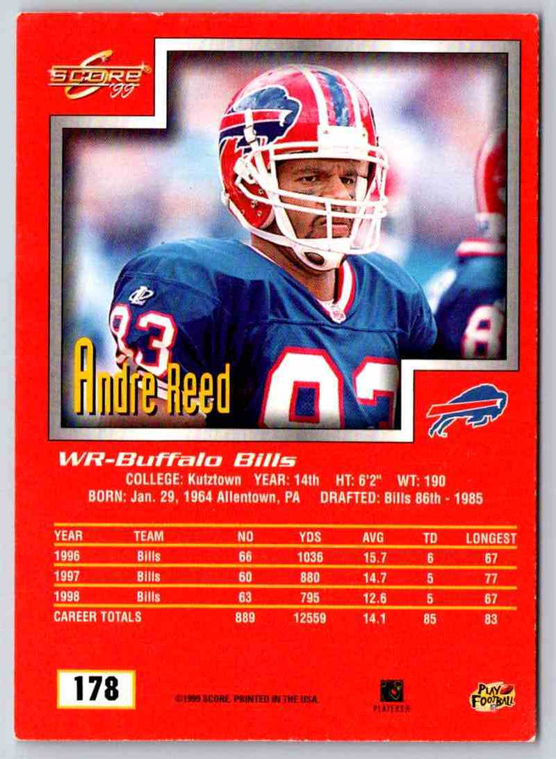 1999 Score Andre Reed