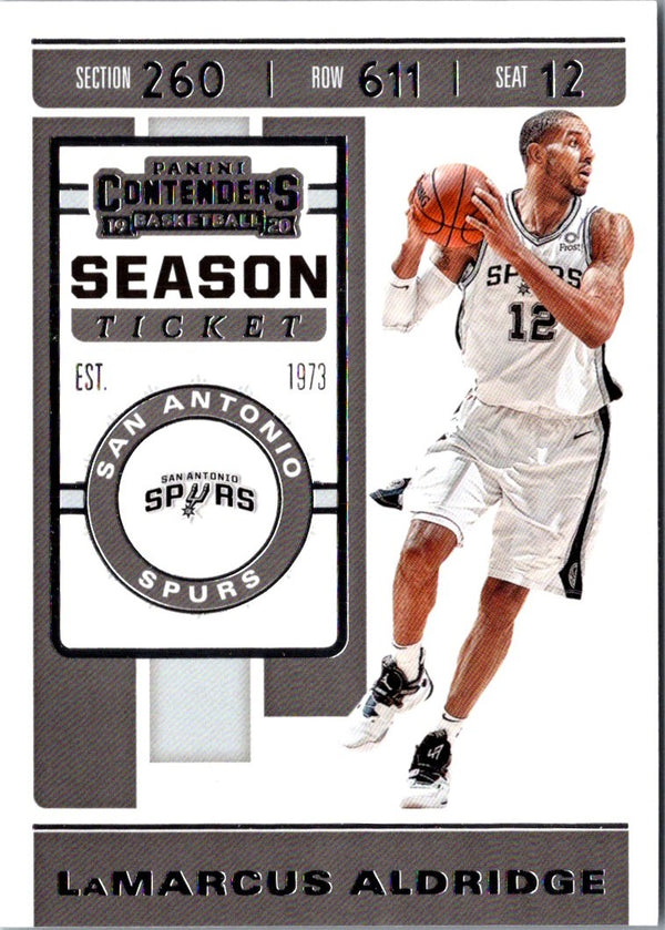 2019 Panini Contenders LaMarcus Aldridge #68