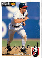 1994 Collector's Choice Chad Curtis #87 Silver Signature