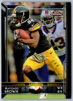 2015 Topps Chrome Antonio Brown #13A