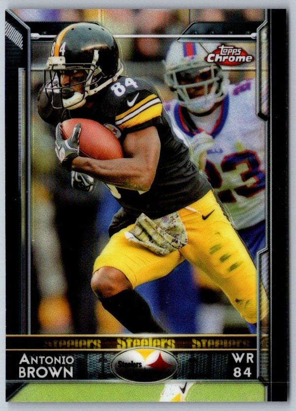 2015 Topps Chrome Antonio Brown #13A