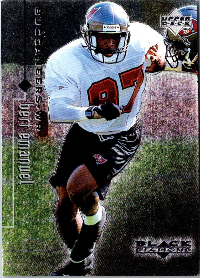 1998 Upper Deck Black Diamond Rookie Edition Bert Emanuel