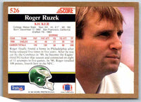 1991 Score Roger Ruzek #526