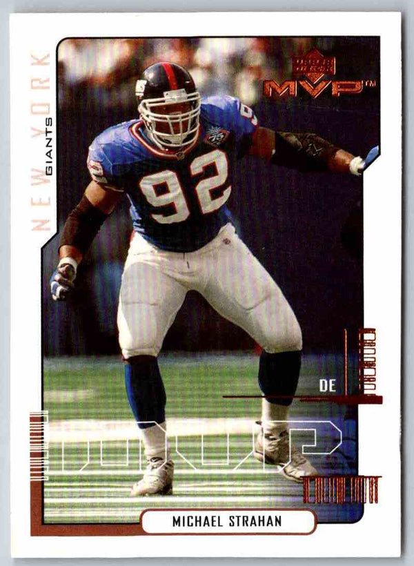 2000 Upper Deck Michael Strahan #112