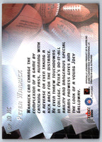 2000 Fleer E-X E-Xciting Peter Warrick #10XT