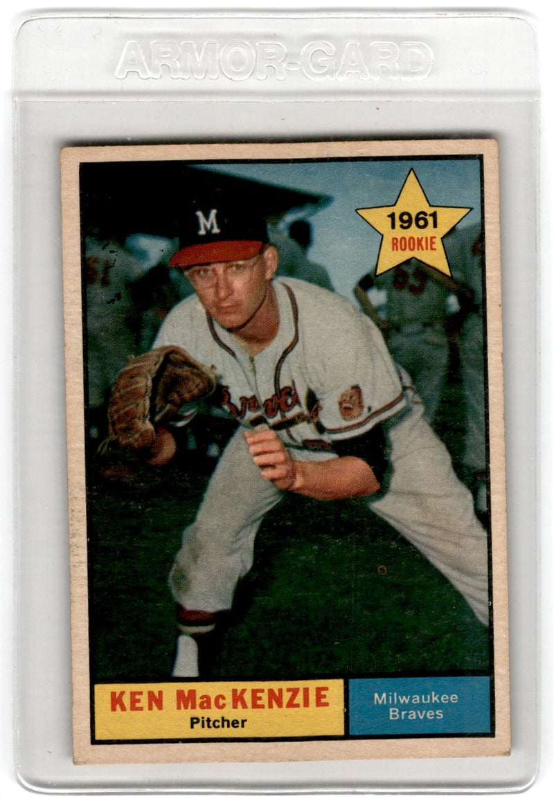 1961 Topps Ken MacKenzie