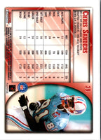 1998 Bowman Chrome Chris Sanders #39