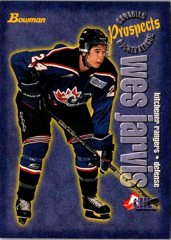 1997 Bowman CHL Wes Jarvis #158