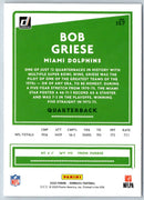 2020 Donruss Bob Griese