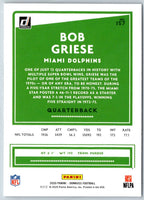 2020 Donruss Bob Griese #157