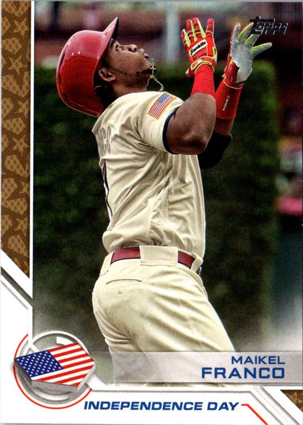 2017 Topps Independence Day Maikel Franco #ID-25