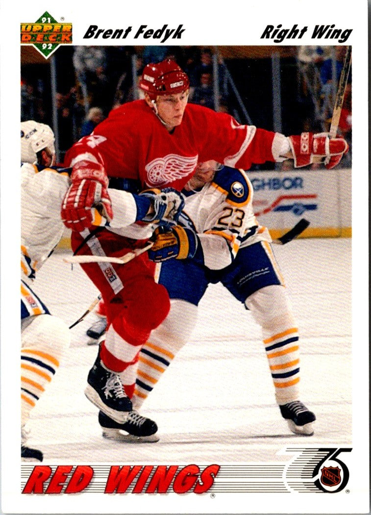 1991 Upper Deck Brent Fedyk