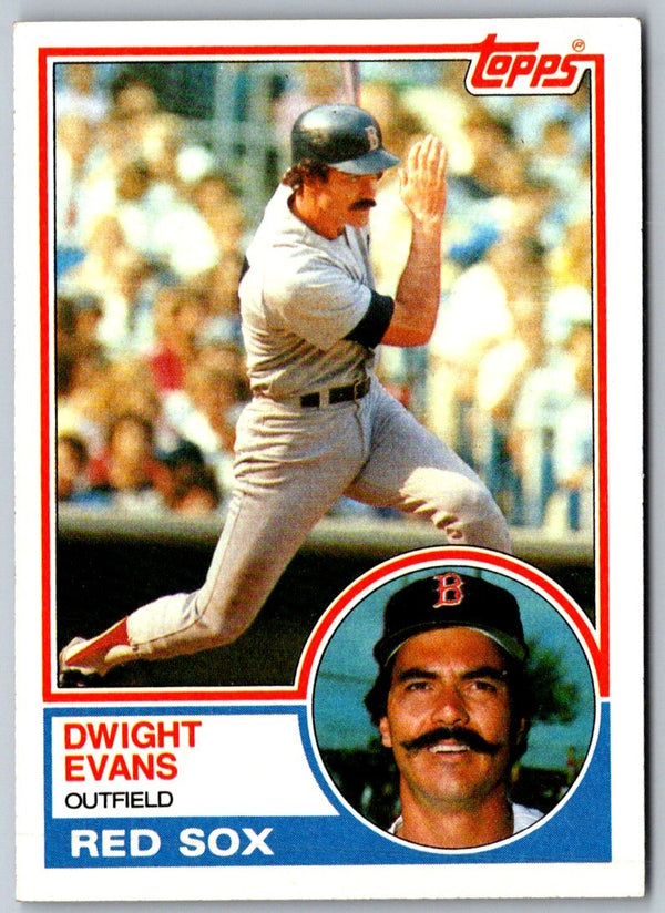 1983 Topps Dwight Evans #135