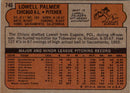 1972 Topps Lowell Palmer