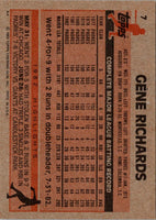 1983 Topps Gene Richards #7 EX