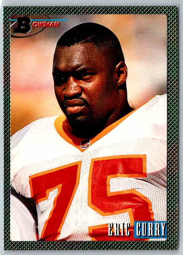 1993 Bowman Football Eric Curry #22