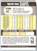 1990 Fleer Walter Davis