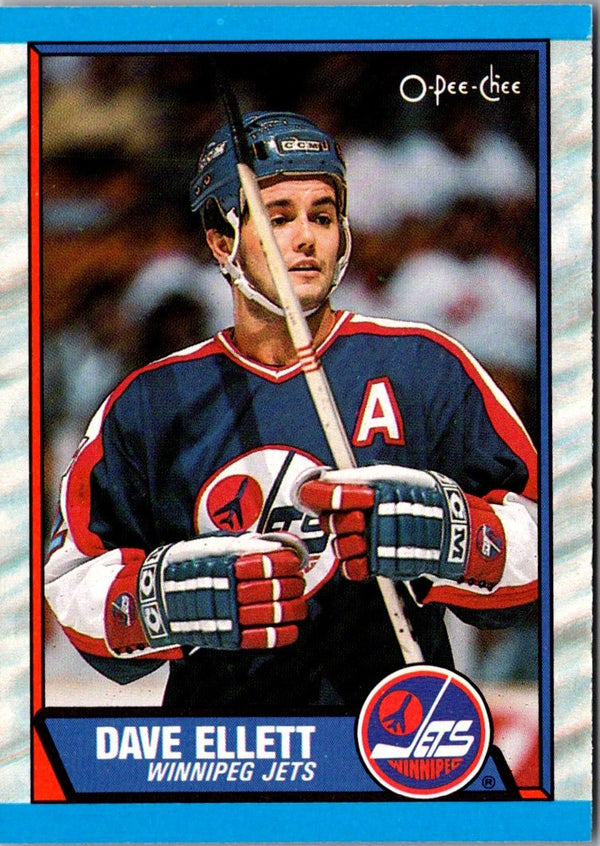 1989 O-Pee-Chee Dave Ellett #69