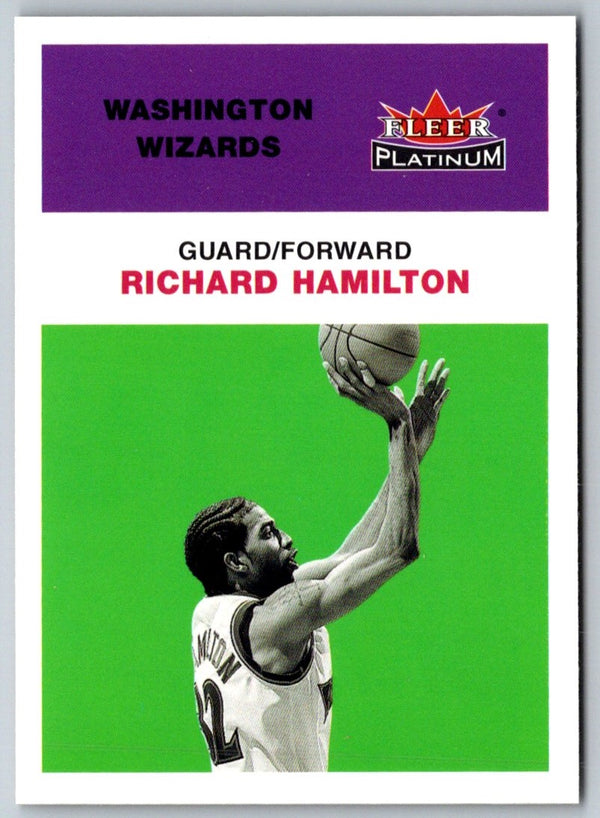 2001 Fleer Platinum Richard Hamilton #57