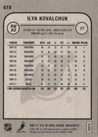 2011 O-Pee-Chee Ilya Kovalchuk #419