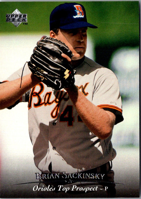 1995 Upper Deck Minors Brian Sackinsky #134