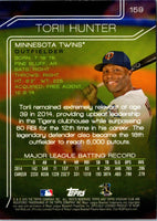 2015 Stadium Club Torii Hunter #159