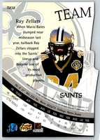 1997 Upper Deck Team Mates Ray Zellars #TM38