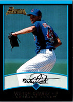 2001 Bowman Draft Picks & Prospects Wilton Chavez #BDP6 Rookie