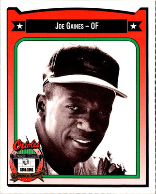 1991 Crown/Coca-Cola Baltimore Orioles Joe Gaines #148