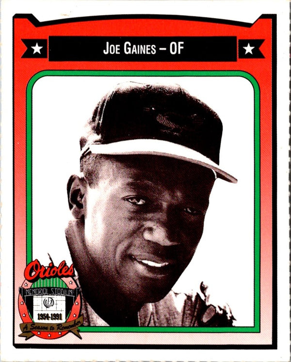 1991 Crown/Coca-Cola Baltimore Orioles Joe Gaines #148