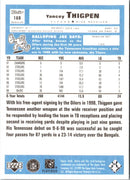 1999 Upper Deck Retro Yancey Thigpen