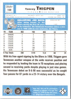 1999 Upper Deck Retro Yancey Thigpen #160