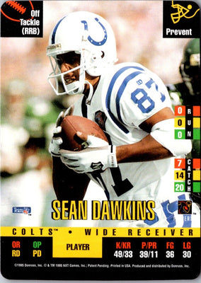 1995 Donruss Sean Dawkins #NNO