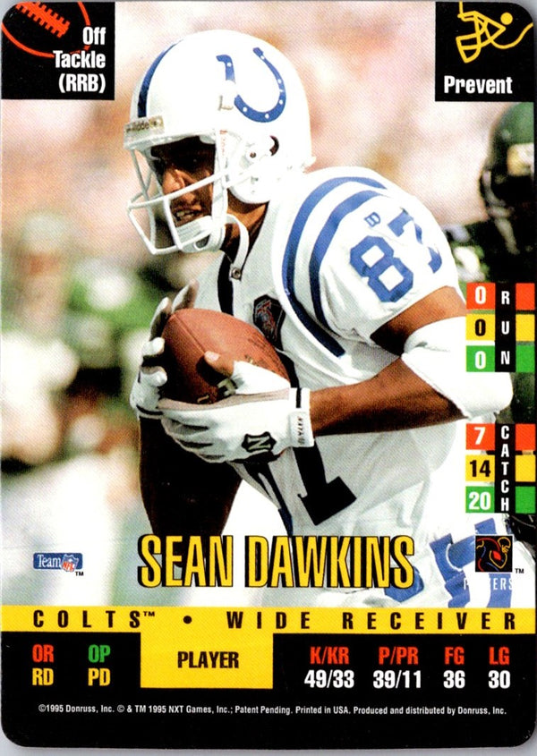 1995 Donruss Sean Dawkins #NNO