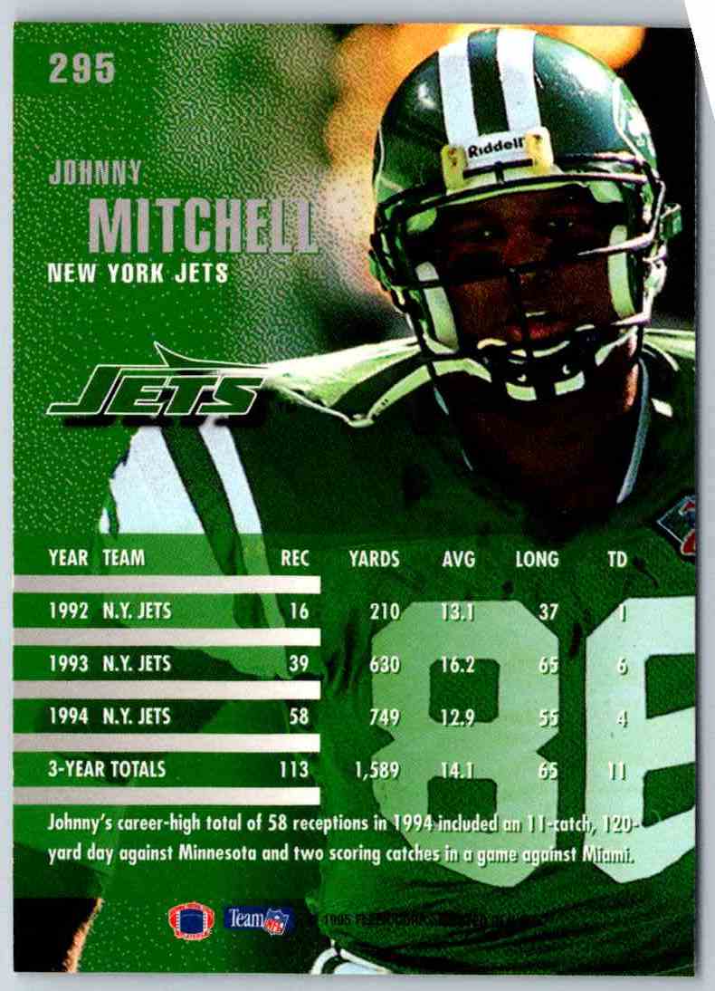 1995 Fleer Johnny Mitchell