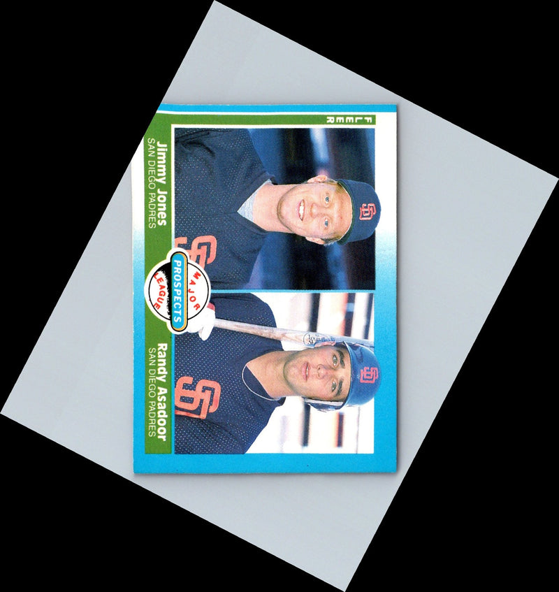 1987 Fleer Jimmy Jones/Randy Asadoor