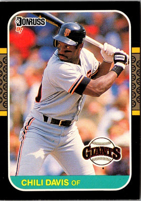 1987 Donruss Chili Davis #268