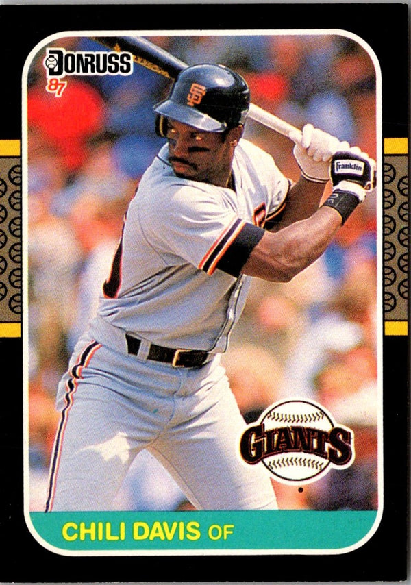 1987 Donruss Chili Davis #268