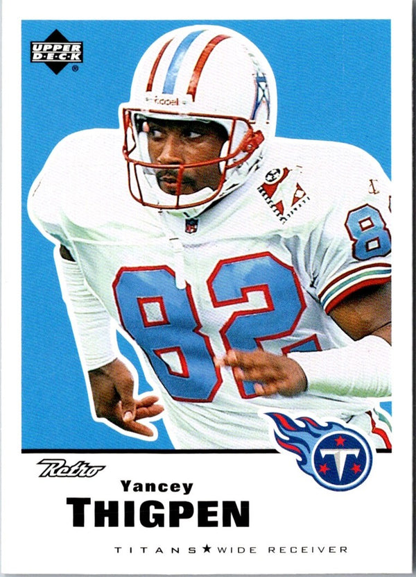 1999 Upper Deck Retro Yancey Thigpen #160