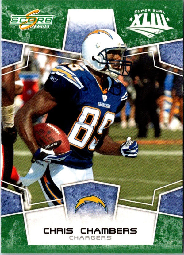 2008 Score Super Bowl XLIII Chris Chambers #263