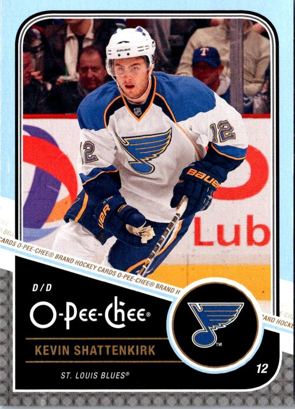 2011 O-Pee-Chee Kevin Shattenkirk #418