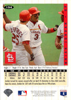 1994 Collector's Choice Brian Jordan #154 Silver Signature