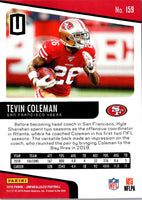 2019 Panini Unparalleled Tevin Coleman #159