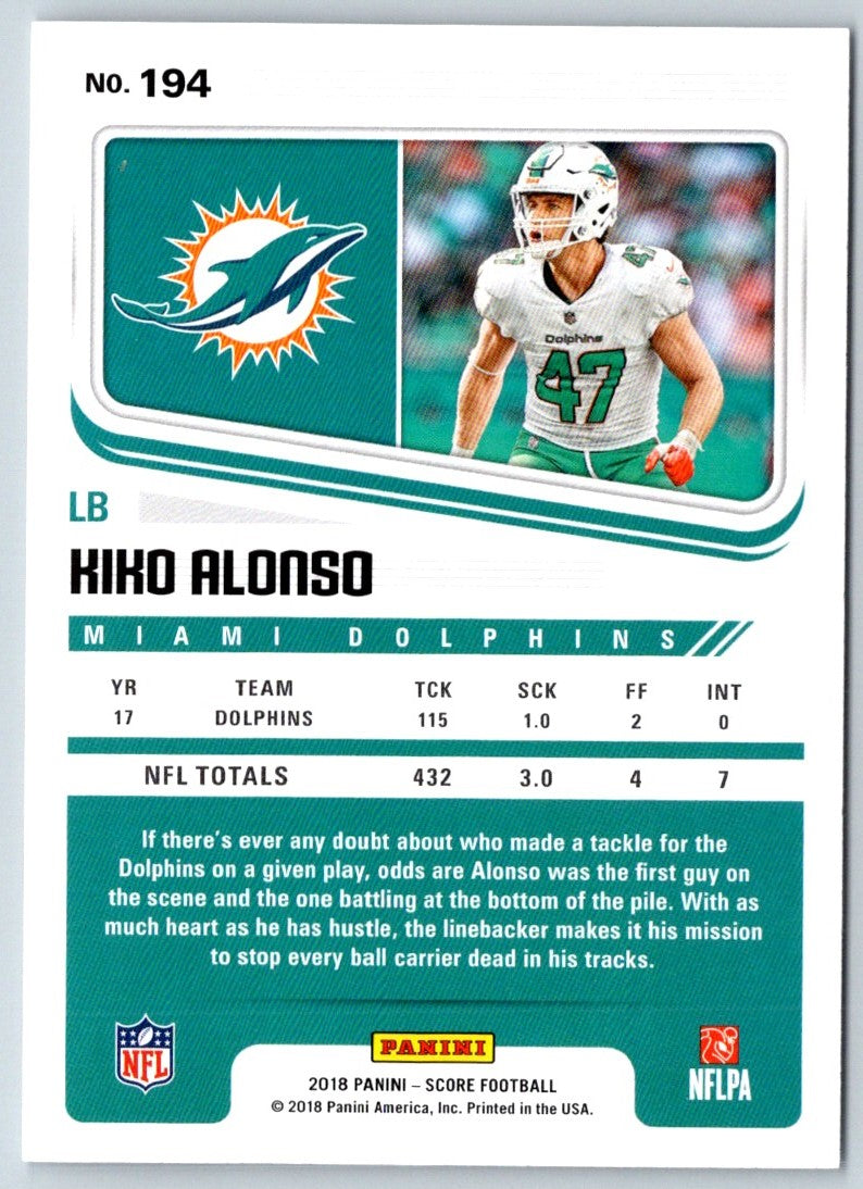 2018 Score Red Kiko Alonso